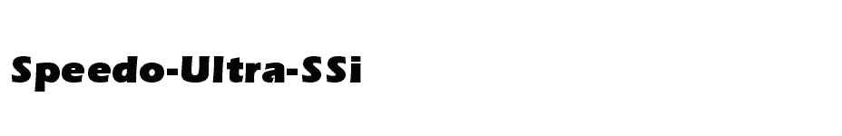 font Speedo-Ultra-SSi download