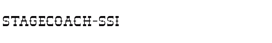 font Stagecoach-SSi download