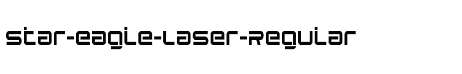font Star-Eagle-Laser-Regular download