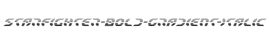 font Starfighter-Bold-Gradient-Italic download