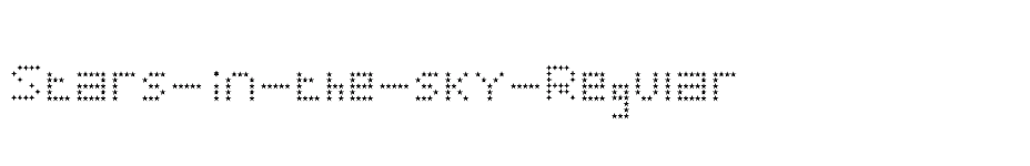 font Stars-in-the-sky-Regular download