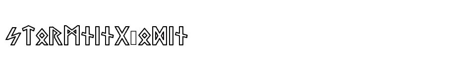 font Stormning-Odin download