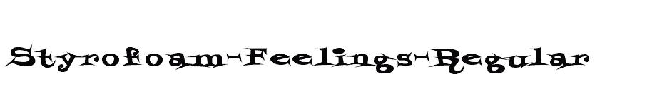 font Styrofoam-Feelings-Regular download