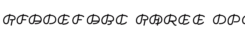 font TFAdefabc-Three-Open download