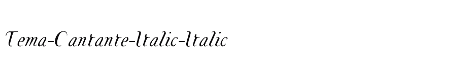 font Tema-Cantante-Italic-Italic download