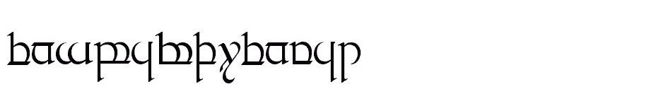 font Tengwar-Quenya-1 download