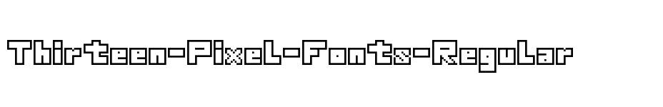 font Thirteen-Pixel-Fonts-Regular download