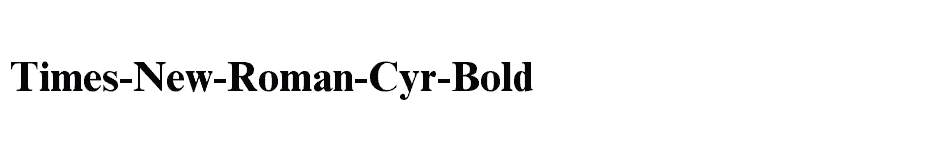 font Times-New-Roman-Cyr-Bold download