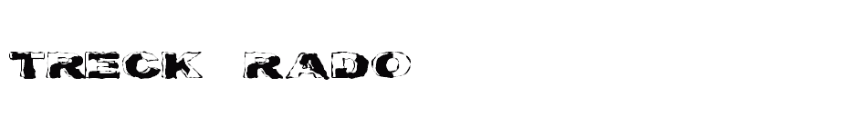 font Treck-Rado download