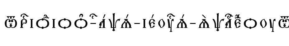 font Triodion-Caps-ieUcs-SpacedOut download