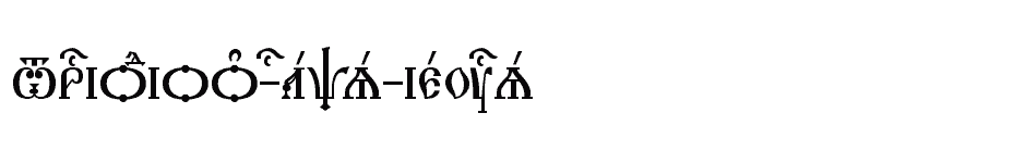 font Triodion-Caps-ieUcs download