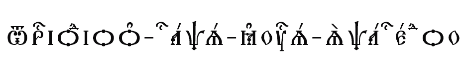 font Triodion-Caps-kUcs-SpacedOut download