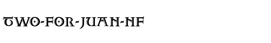 font Two-For-Juan-NF download