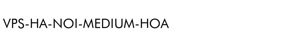 font VPS-Ha-Noi-Medium-Hoa download