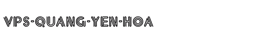 font VPS-Quang-Yen-Hoa download