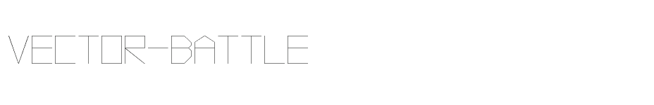 font Vector-Battle download