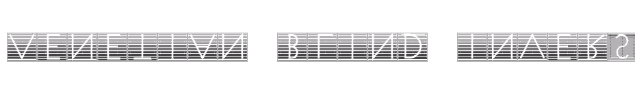 font Venetian-Blind-Inverse download