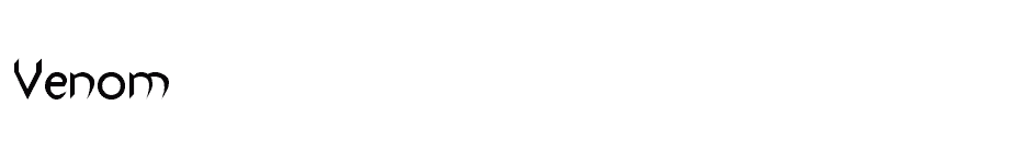 font Venom download