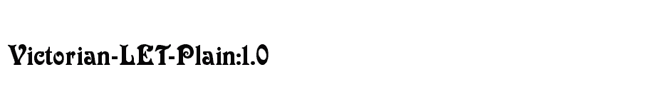 font Victorian-LET-Plain:1.0 download
