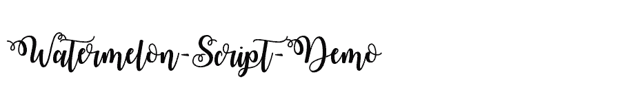 font Watermelon-Script-Demo download