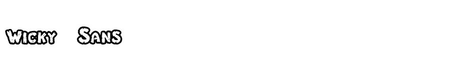 font Wicky-Sans download