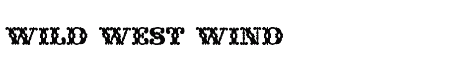 font Wild-West-Wind download