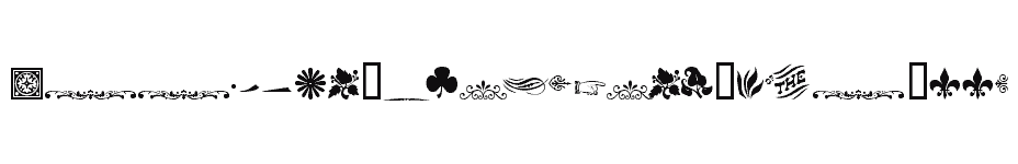 font Woodcut-Ornaments-Two-SSK download