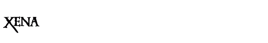 font Xena download