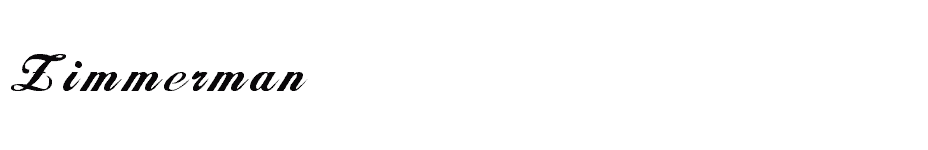 font Zimmerman download