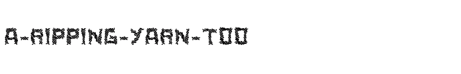 font a-ripping-yarn-too download