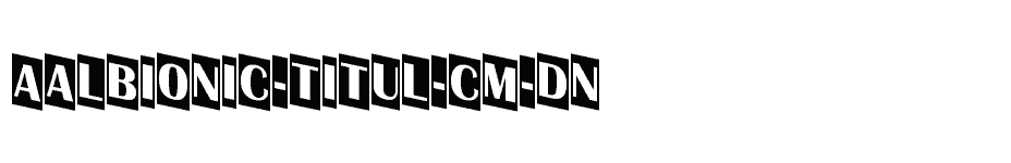 font aAlbionic-Titul-Cm-Dn download