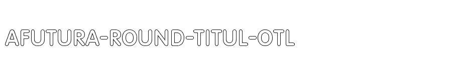 font aFutura-Round-Titul-Otl download