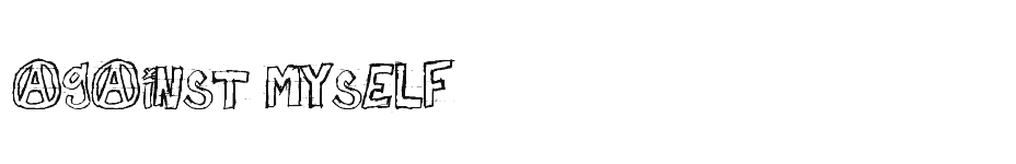 font against-myself download