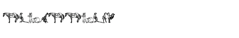 font animaline download