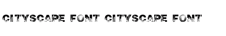 font cityscape-font-cityscape-font download