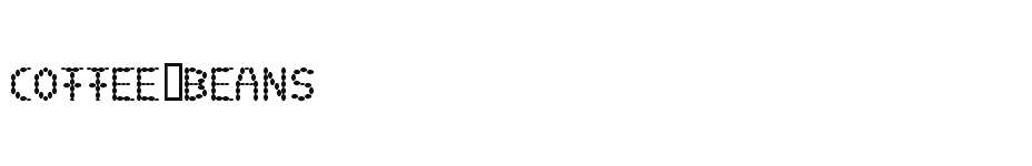 font coffee-beans download