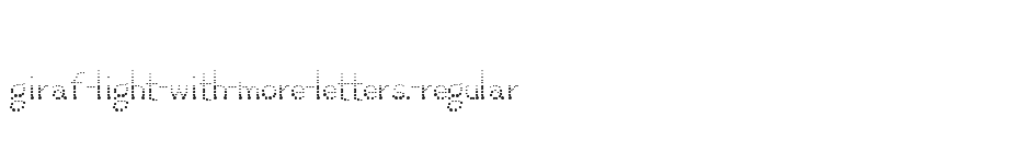 font giraf-light-with-more-letters.-Regular download