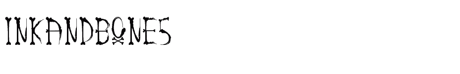 font inkandbones download