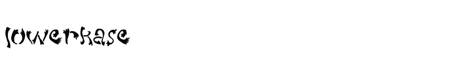 font lowerkase download