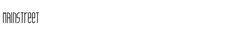 font mainstreet download