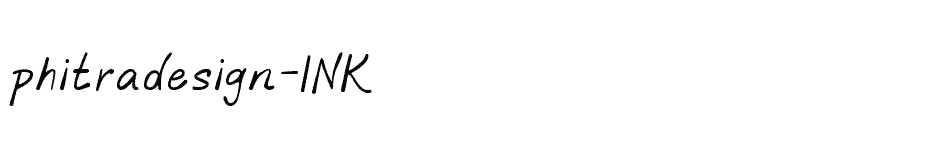 font phitradesign-INK download