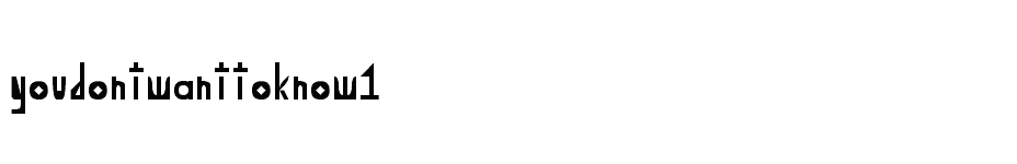 font you-dont-want-to-know-1 download